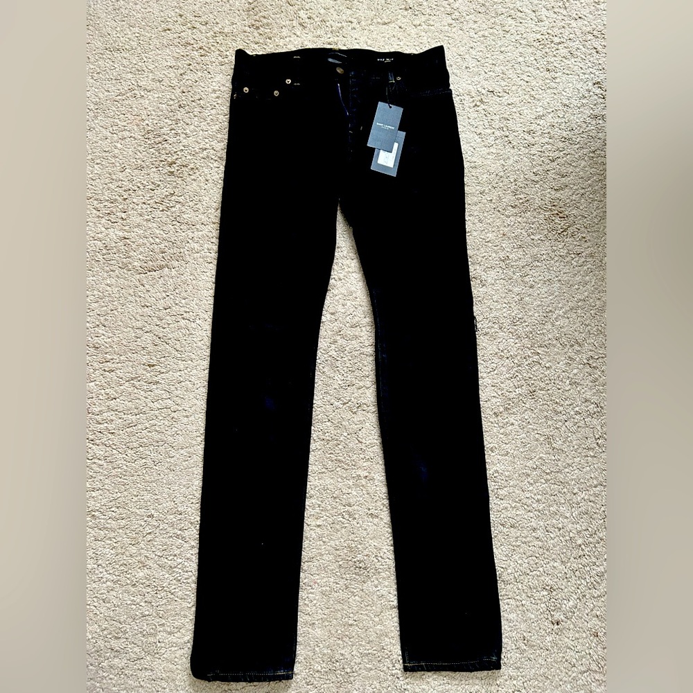 Saint Laurent SK LW Size 30 Holes Effect NWT Jeans
